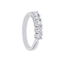 Anello Babila Milano Donna Forever in Oro bianco Diamante 0.77 Ct BBF02075C - BBF02075C